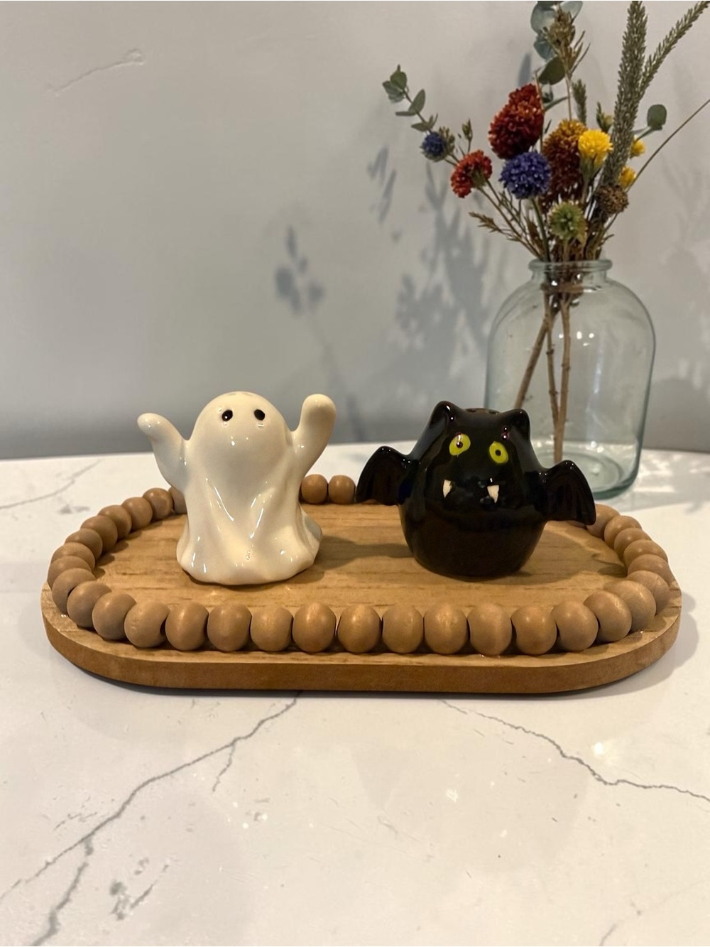 Decorative Halloween and Fall Thanksgiving Salt & Pepper Shakers NWT (Pick One) - Picture 6 of 11